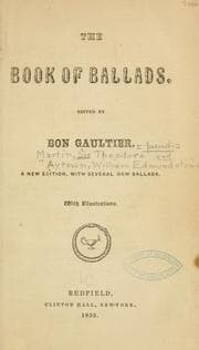 Tapa de The book of ballads