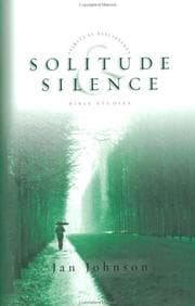 Tapa de Solitude & Silence (Spiritual Disciplines Bible Studies)