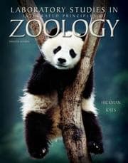 Tapa de Laboratory studies in integrated principles of zoology, Twelfth edition