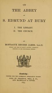 Tapa de The abbey of S. Edmund at Bury