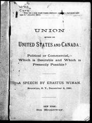 Tapa de Union between the United States and Canada