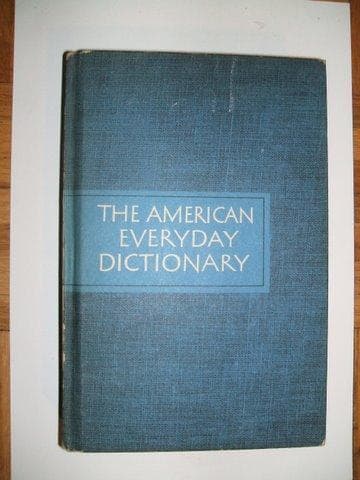 Tapa de The Random House American everyday dictionary