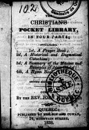 Tapa de The Christian's pocket library