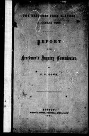 Tapa de The refugees from slavery in Canada West