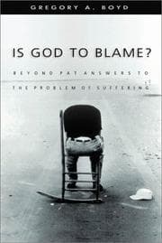 Tapa de Is God to Blame?