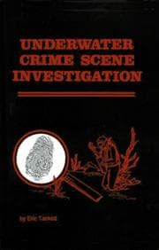 Tapa de Underwater crime scene investigation