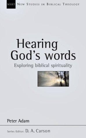Tapa de Hearing God's words