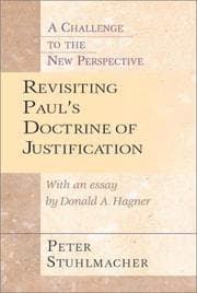 Tapa de Revisiting Paul's doctrine of justification