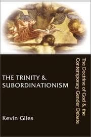 Tapa de The Trinity & Subordinationism