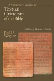 Tapa de A Student's Guide to Textual Criticism of the Bible