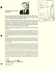 Tapa de Building Boston's economic future: an agenda for economic development. (draft)