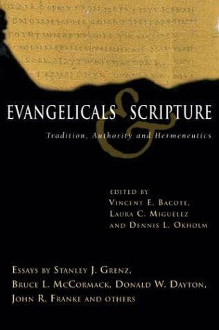 Tapa de Evangelicals & Scripture