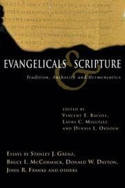 Tapa de Evangelicals & Scripture