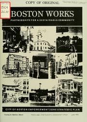 Tapa de Boston works: partnerships for a sustainable community
