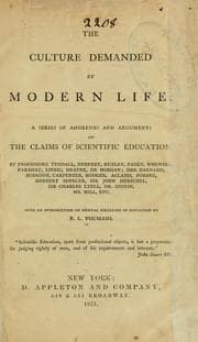 Tapa de The culture demanded by modern life