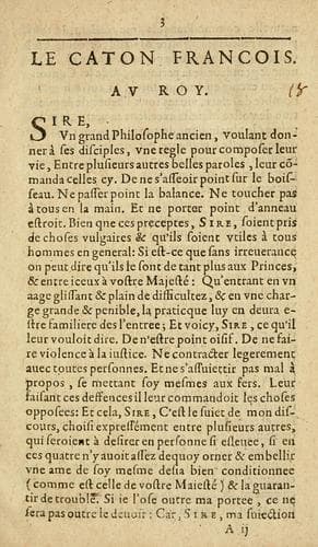 Tapa de Le caton francois