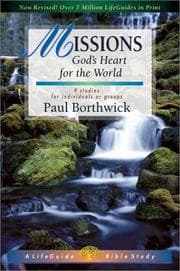 Tapa de Missions: God's Heart for the World