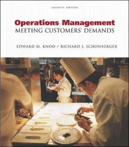 Tapa de Operations Management