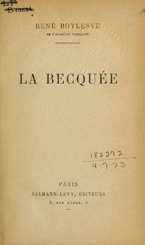 Tapa de La becquée