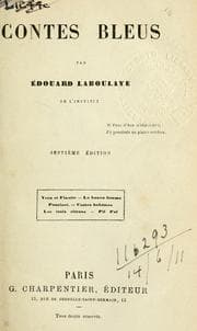 Tapa de Contes bleus