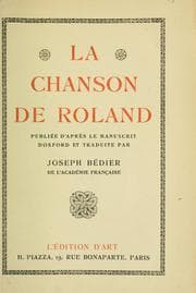 Tapa de La chanson de Roland