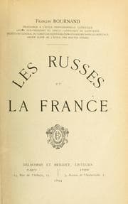 Tapa de Les Russes et la France