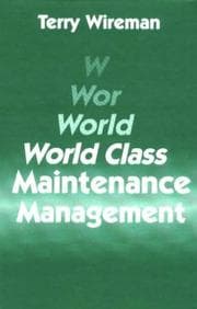 Tapa de World class maintenance management