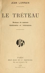 Tapa de Le tréteau