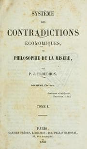 Tapa de Système des contradictions économiques