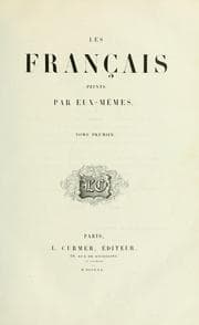 Tapa de Les français peints par eux-mêmes