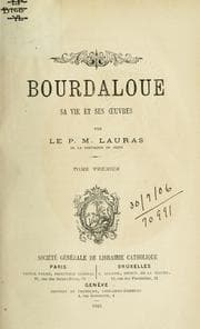 Tapa de Bourdaloue