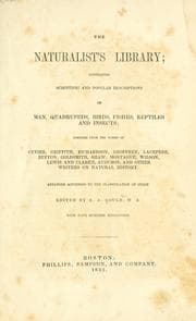 Tapa de The naturalist's library