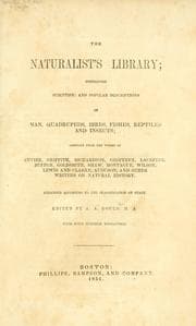 Tapa de The naturalist's library