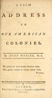Tapa de A calm address to our American colonies