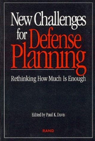 Tapa de New Challenges for Defense Planning