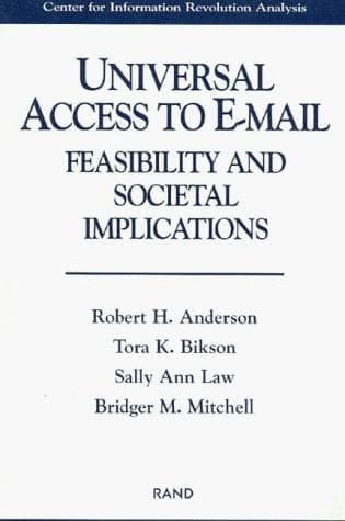 Tapa de Universal Access to E-Mail