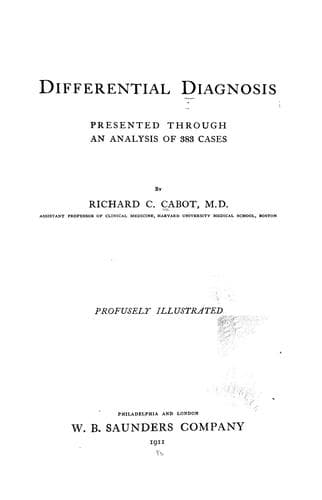 Tapa de Differential diagnosis ...