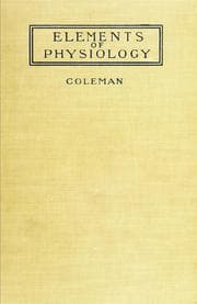 Tapa de The elements of physiology for schools