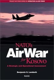 Tapa de NATO's air war for Kosovo