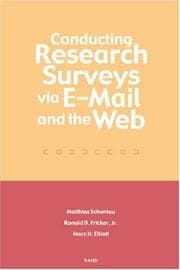 Tapa de Conducting Research Surveys Via E-Mail and The Web