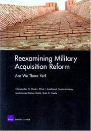 Tapa de Reexamining Military Acquisition Reform