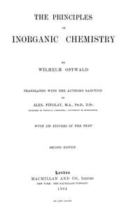 Tapa de The principles of inorganic chemistry