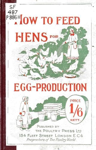 Tapa de How to feed hens for egg-production