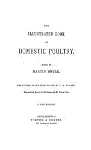 Tapa de The illustrated book of domestic poultry