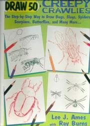 Tapa de Draw 50 Creepy Crawlies (Draw 50)