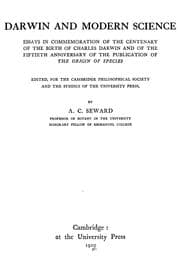 Tapa de Darwin and modern science