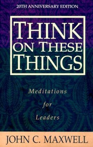Tapa de Think on These Things