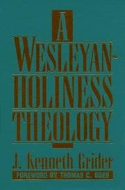 Tapa de A Wesleyan-Holiness theology