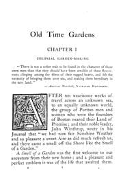 Tapa de Old time gardens, newly set forth