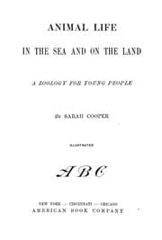 Tapa de Animal life in the sea and on the land